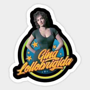 Gina Lollobrigida Sticker